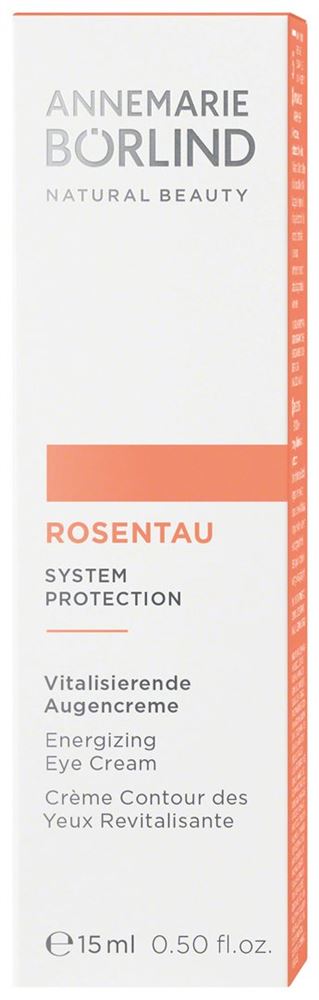 BORLIND ROSENTAU Crème Yeux Vitalisante 15ml | Éclat