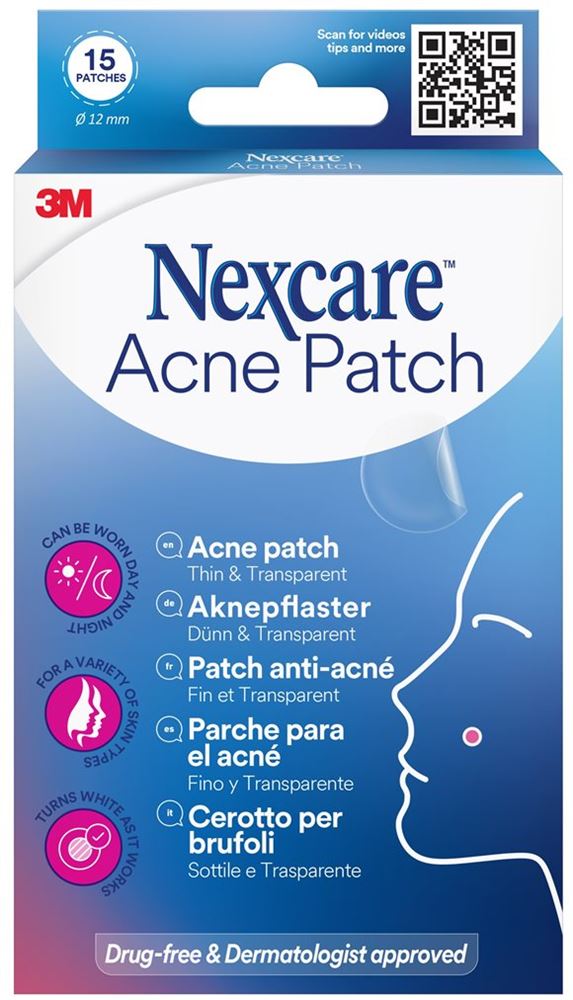 3M NEXCARE Patch Anti-Acné | 15 pièces