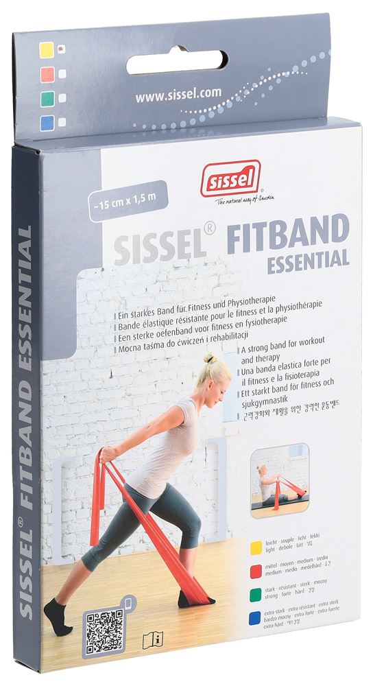 SISSEL Fitband Essential Jaune Léger 15x2.5m | Mobilité
