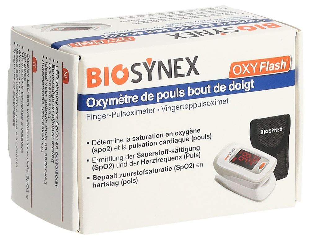 BIOSYNEX Oxymètre de Pouls | Fingertip