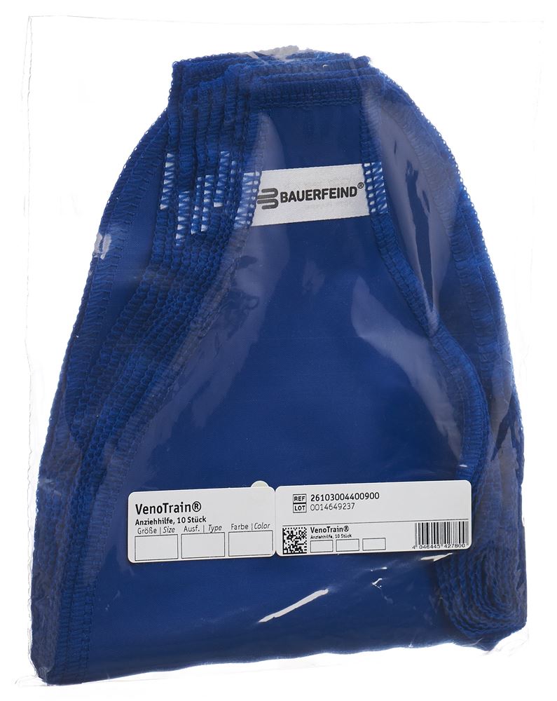 BAUERFEIND VT Aide Enfilage Bleu 10 pièces | Pratique