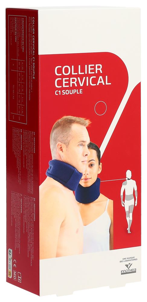 GIBAUD Cervex C1 8.5cm Gr3 41-46cm Souple | Soutien