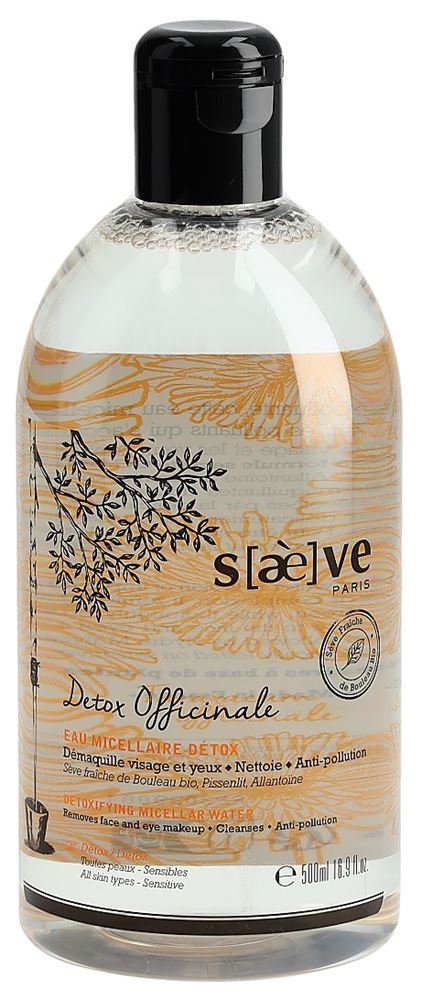SAEVE Detox Officinale Eau Micellaire Detox 500ml | Purifiante