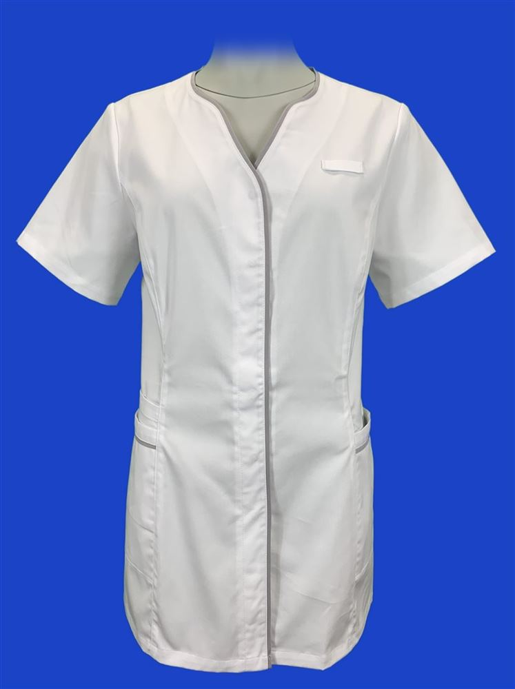 CLINIC DRESS Blouse Femme Manche Courte 50 | Confort &amp; Style