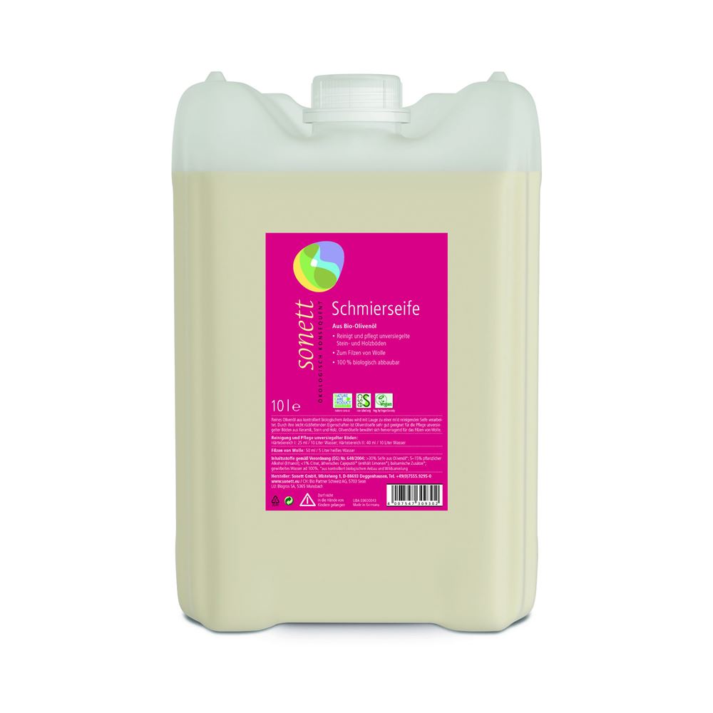 SONETT Savon noir liquide 10L | Polyvalent &amp; Naturel