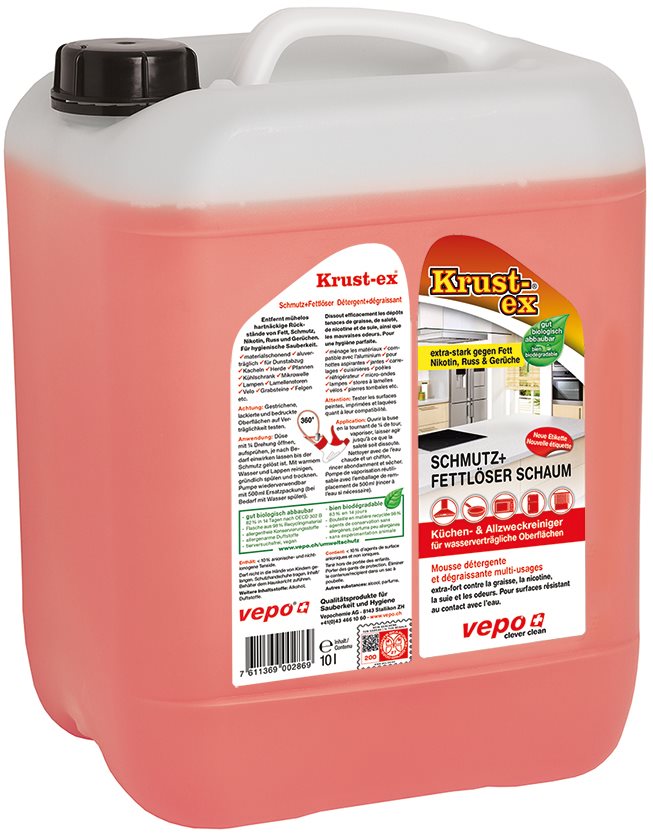 KRUST EX Nettoyant Saleté+Graisse 10L | Puissance