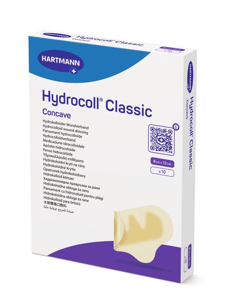HYDROCOLL Clas Concave Pansements | 10 pièces