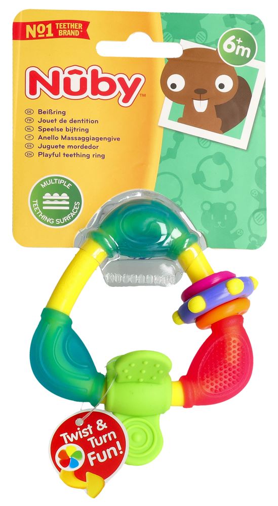 NUBY Beissring Soft-Hard | Éléments Ludiques