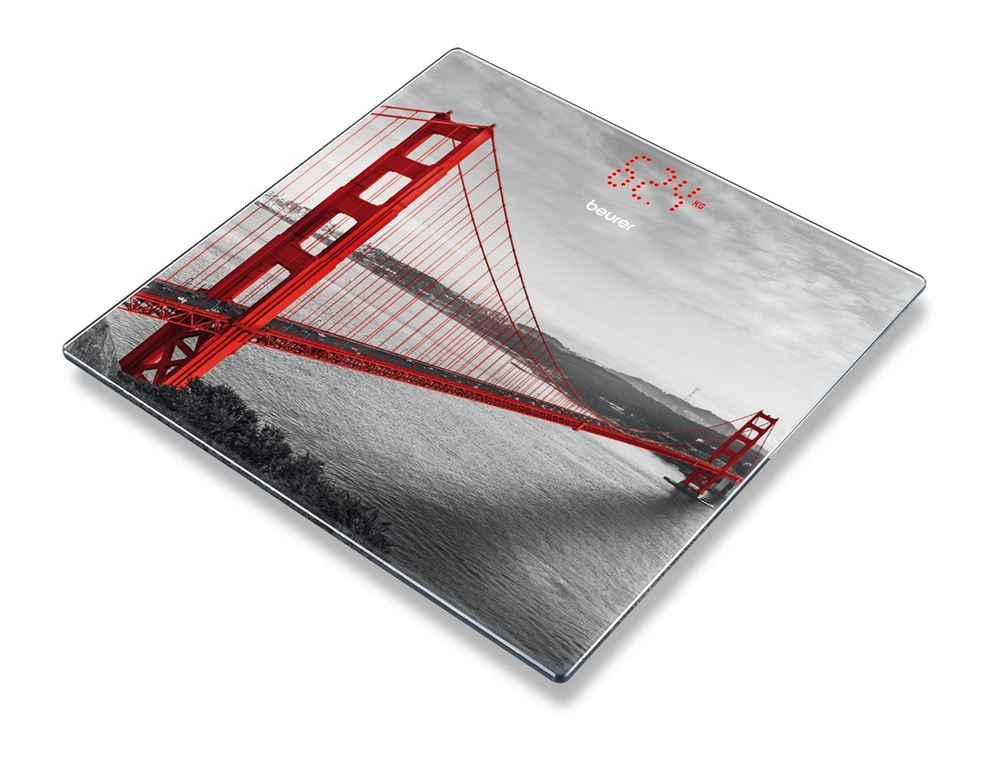 BEURER GS 215 San Francisco Balance Verre | Design Moderne