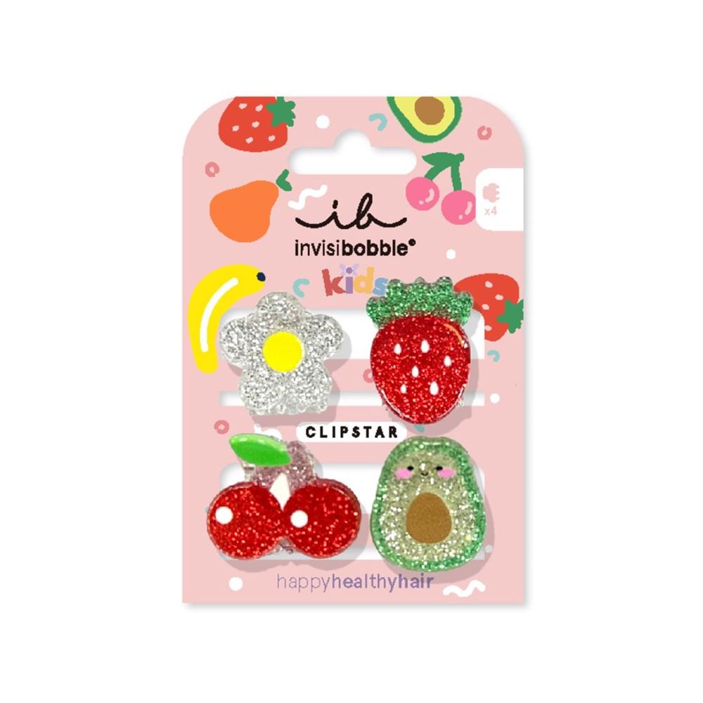 INVISIBOBBLE Clipstar Frut Fun | 4 pièces