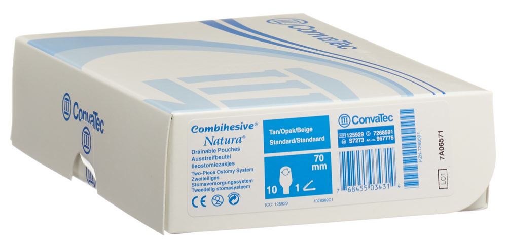 NATURA Ileo Beutel 70mm standard opak 10 pièces | Sécurité