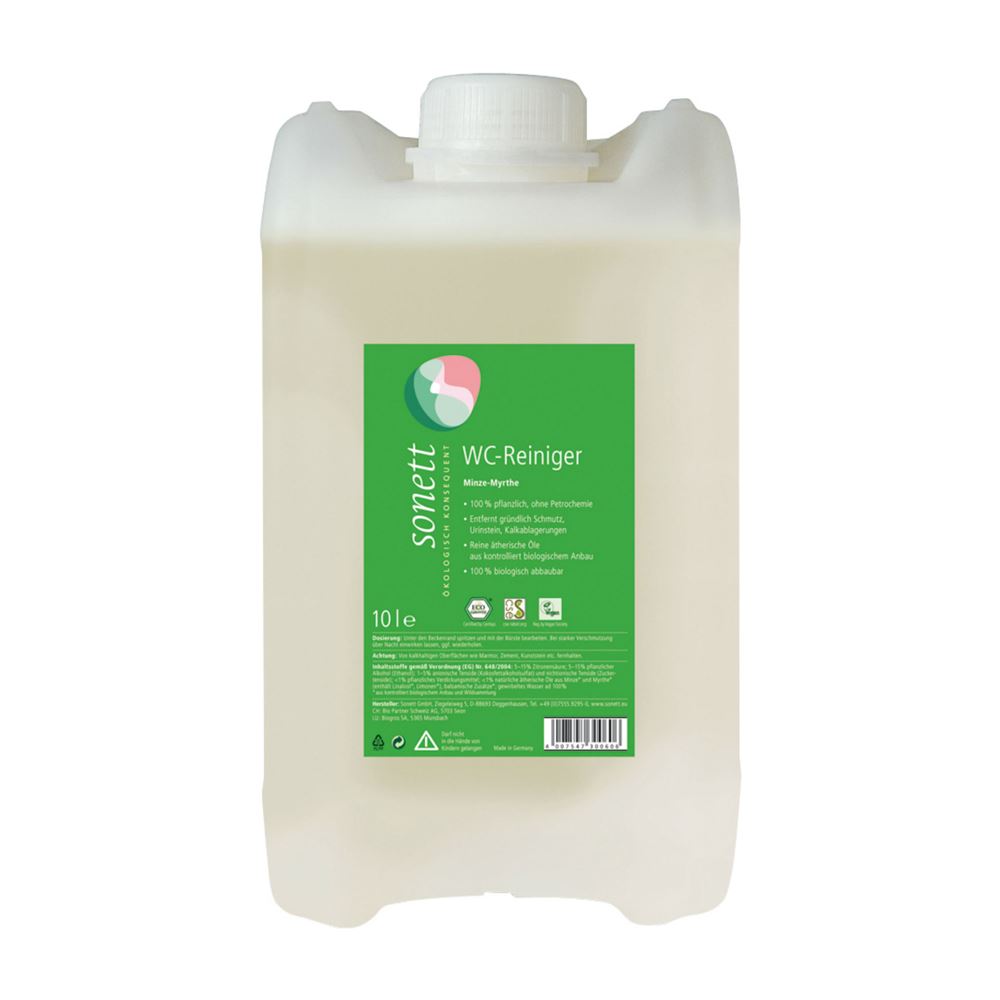SONETT WC Nettoyant Menthe Myrte 10L | Fraîcheur &amp; Hygiène