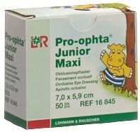 PRO-OPHTA Patch Oculaire Enfant Maxi 7.0x5.9cm | 100 pièces
