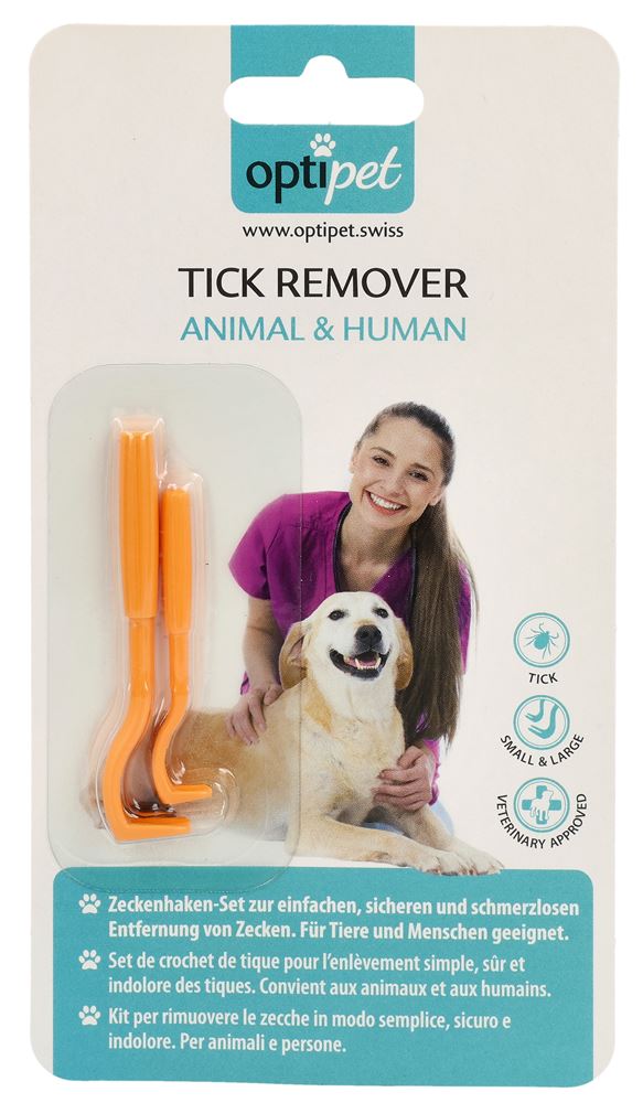 OPTIPET Tick Remover Animal &amp; Humain | Extraction Tiques Facile