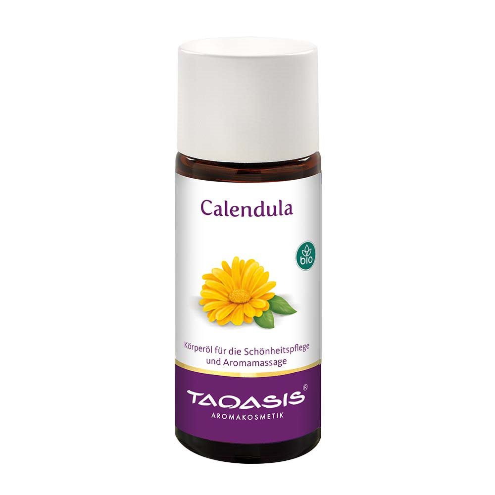 TAOASIS Huile de Calendula Bio 50ml | Soin Peau