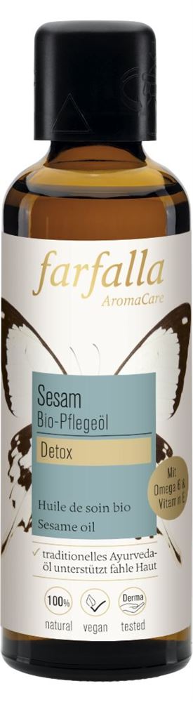 FARFALLA Huile de sésame bio Huile 75ml | Énergisante
