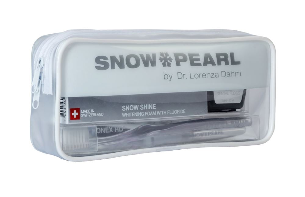 SNOW PEARL Travel Kit SNOW SHINE Blanc | Voyage