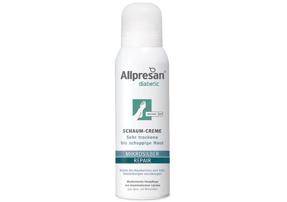 ALLPRESAN diabetic Schaum Cr Mikrosi Repair Crème 125ml | Réparation