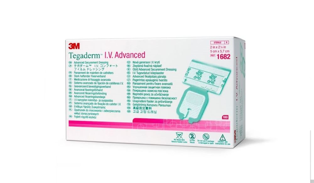 3M TEGADERM IV Advanced Pansement 5x5.7cm | 100 pièces