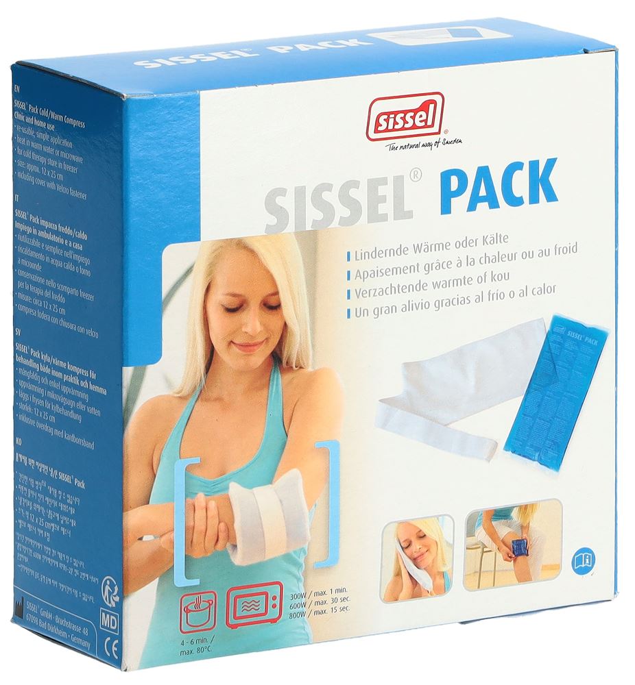 SISSEL Pack Coussin | Inclus Housse Polaire 12.7x25cm