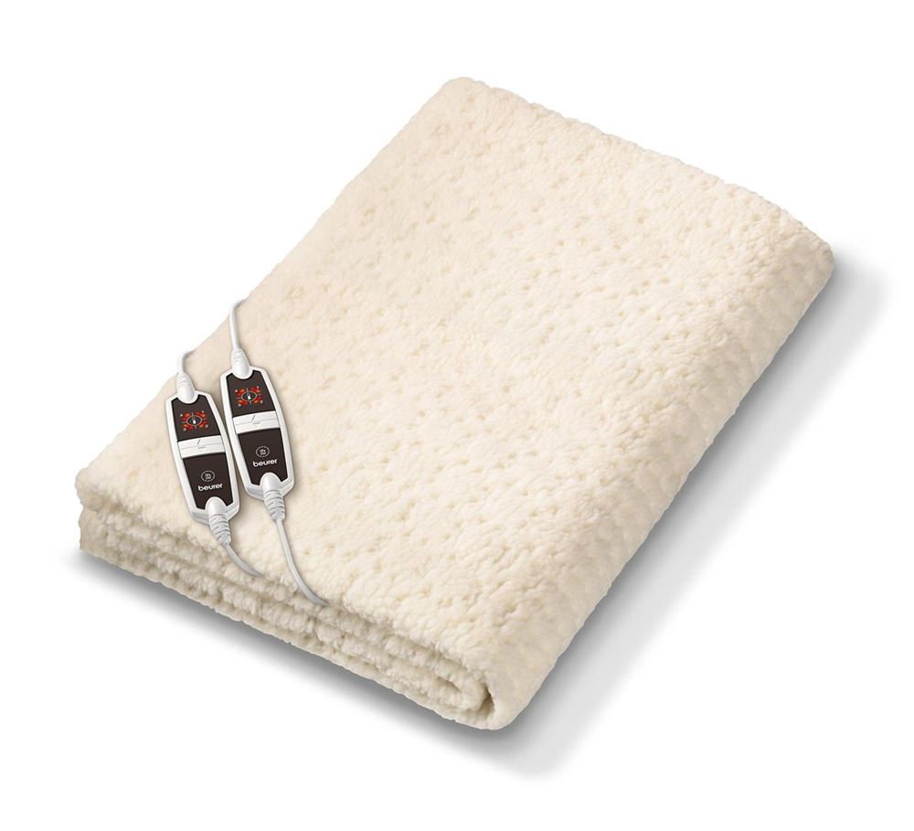 BEURER Couverture Chauffante UB 56 Teddy 150x160cm | Confort XXL