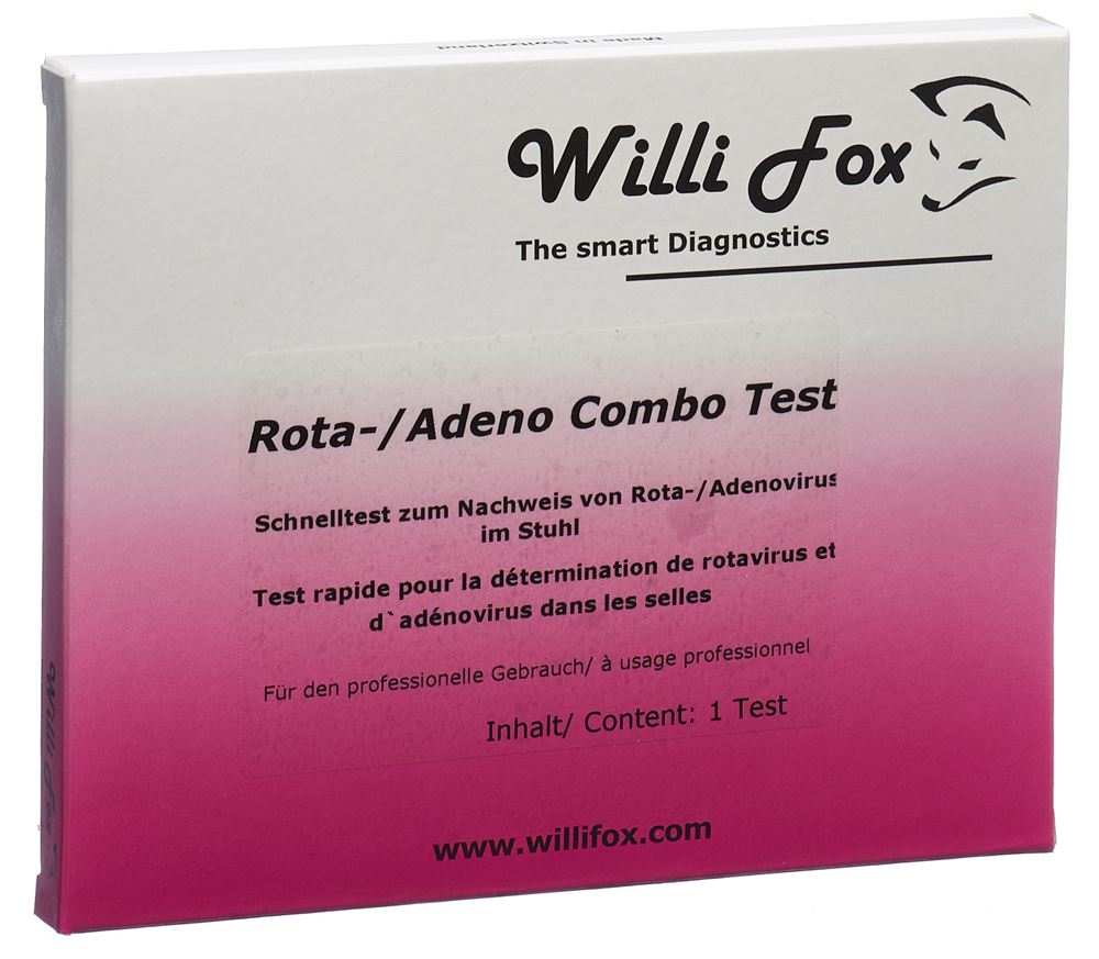 WILLI FOX Rota-Adenovirus Combotest | Diagnostic