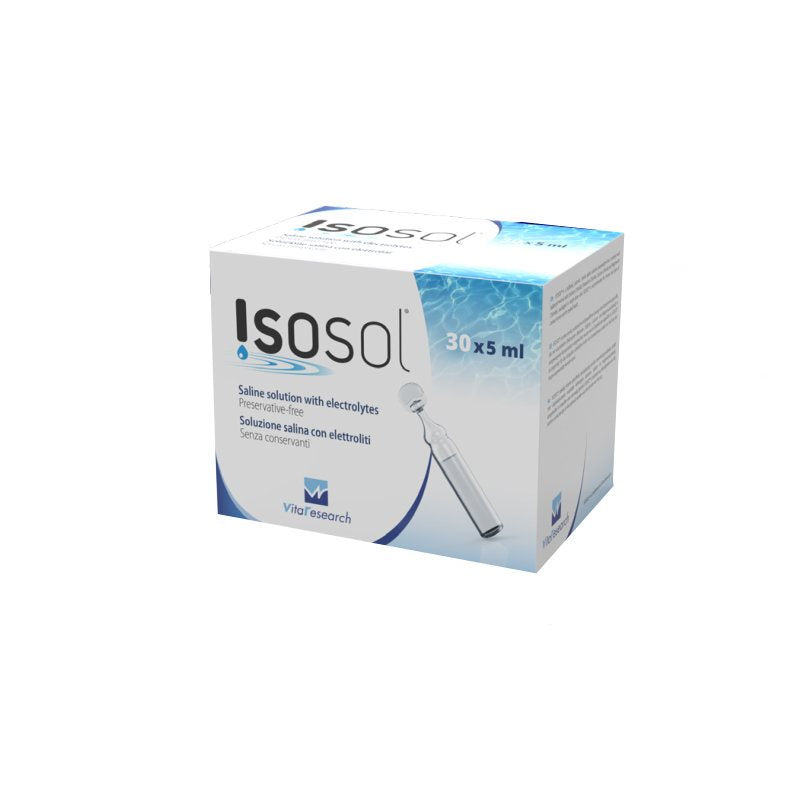 ISOSOL Solution Saline 30x5ml | Stérilisation