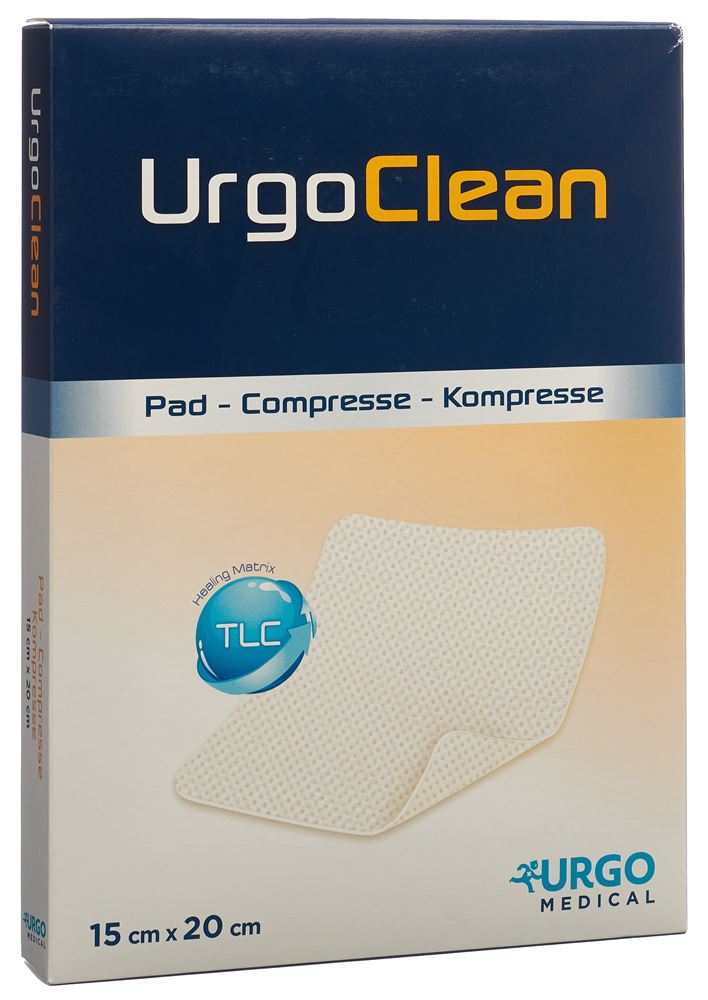 URGOCLEAN Compresse 15x20cm 10 pièces | Nettoyage