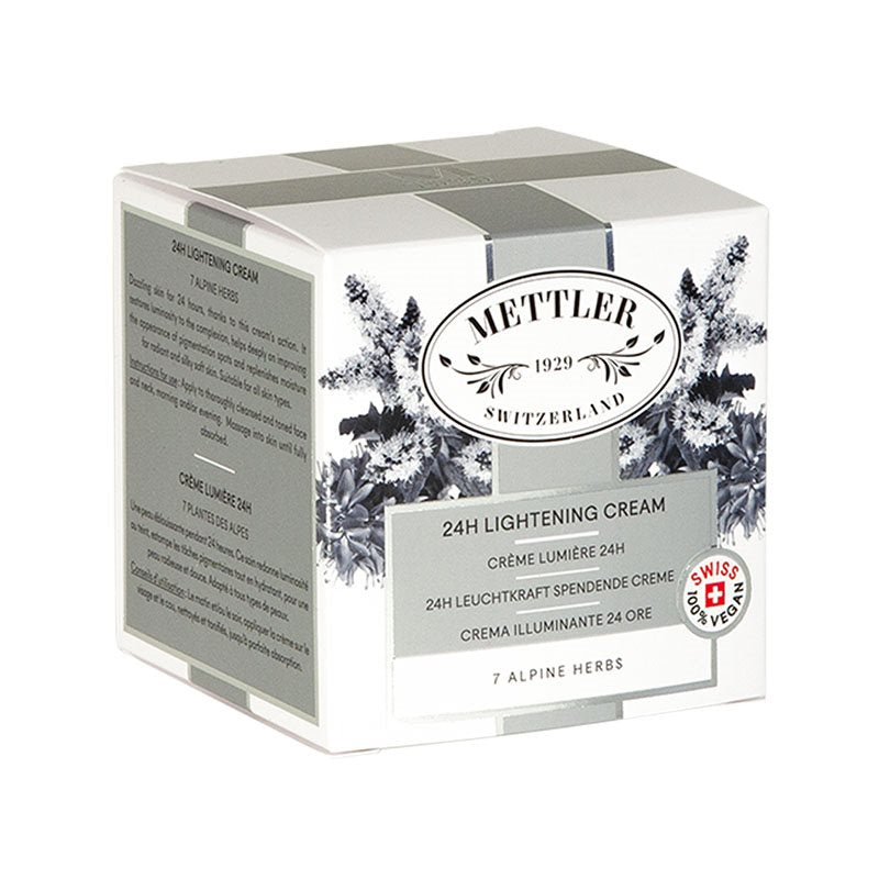 METTLER 1929 Crème Leuchtkraft 24h 50ml | Hydratation