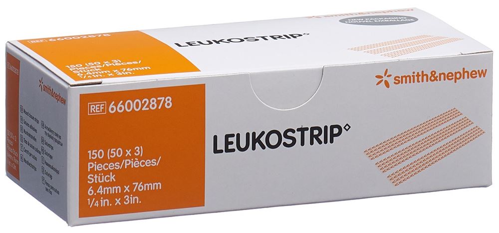 LEUKOSTRIP Pansements 6.4x76mm | 3 pièces
