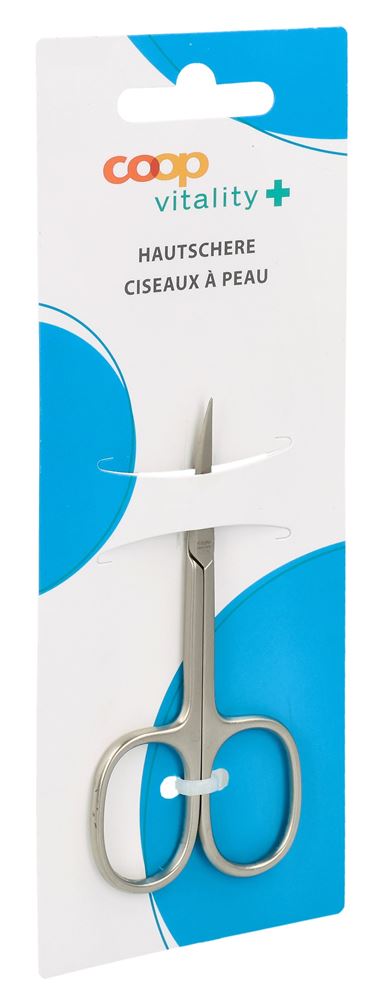 COOP VITALITY Ciseaux à peau 9cm | Nickelé Mat