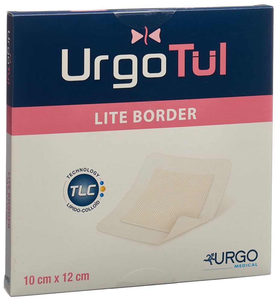 URGOTUL Lite Border Pansement 10x12cm | 10 pièces