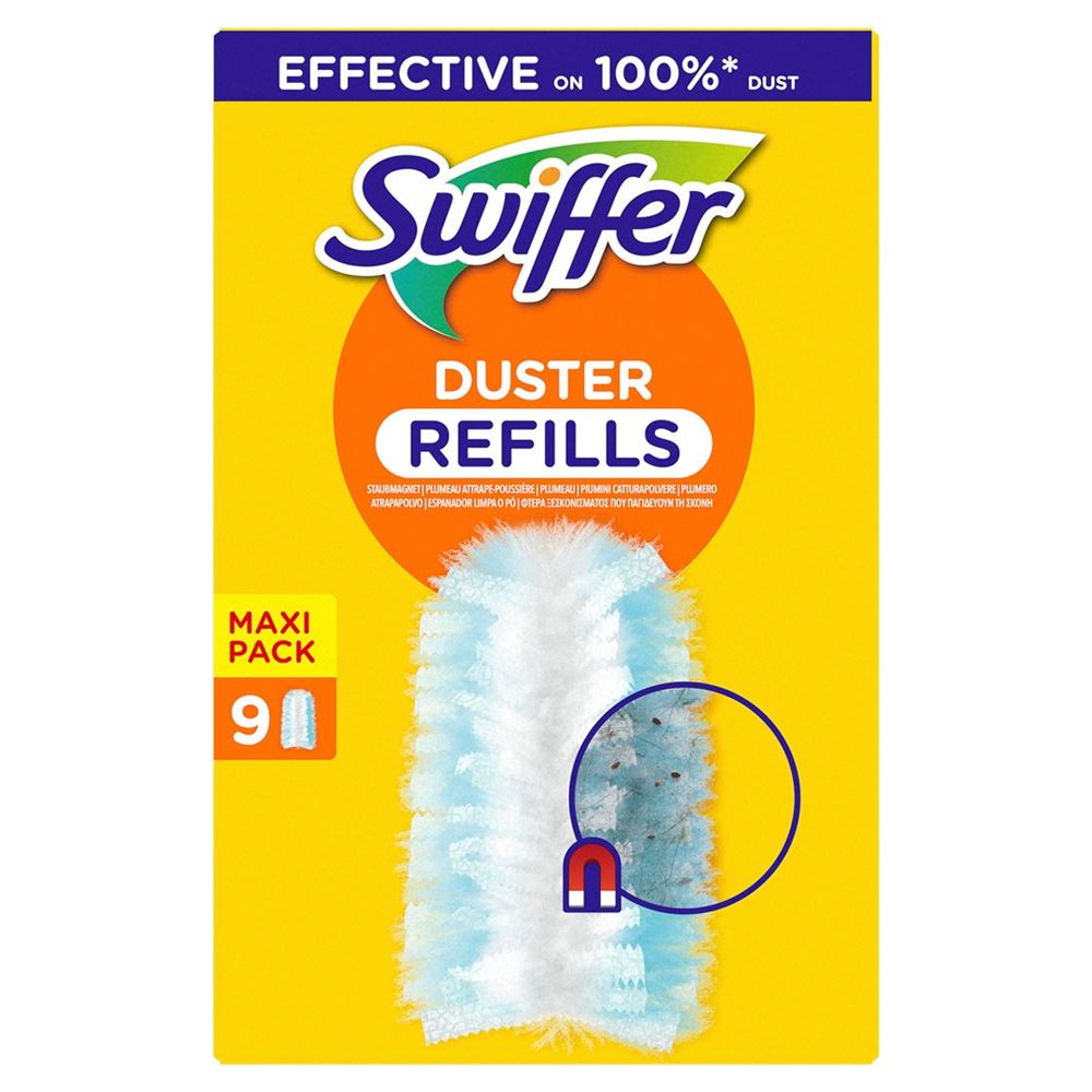 SWIFFER Plumeau Duster Recharge | 9 pièces