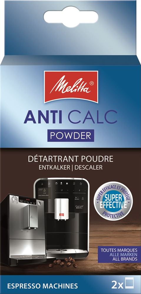 MELITTA Poudre Détartrante 2x20g | 40g