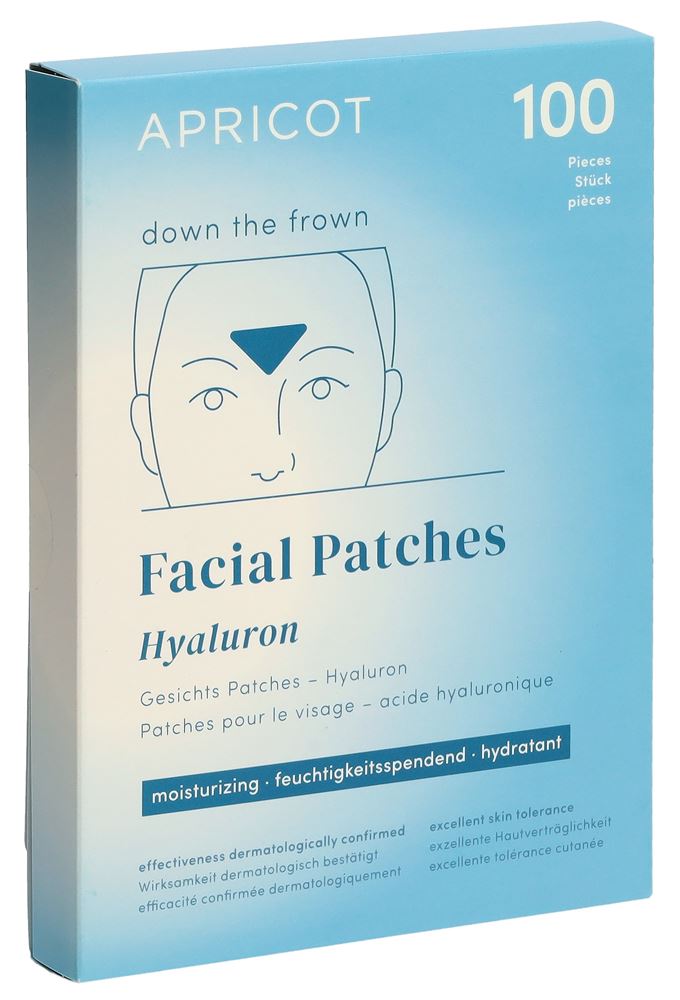 APRICOT Visage Anti-Rides | Patchs 100 pièces