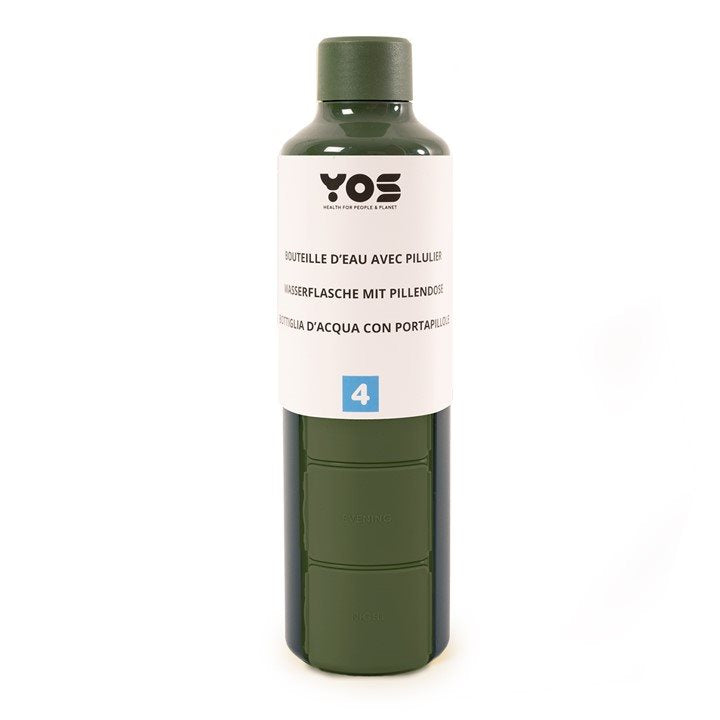 YOS Distributeur Quotidien 375ml Vert | Organisation