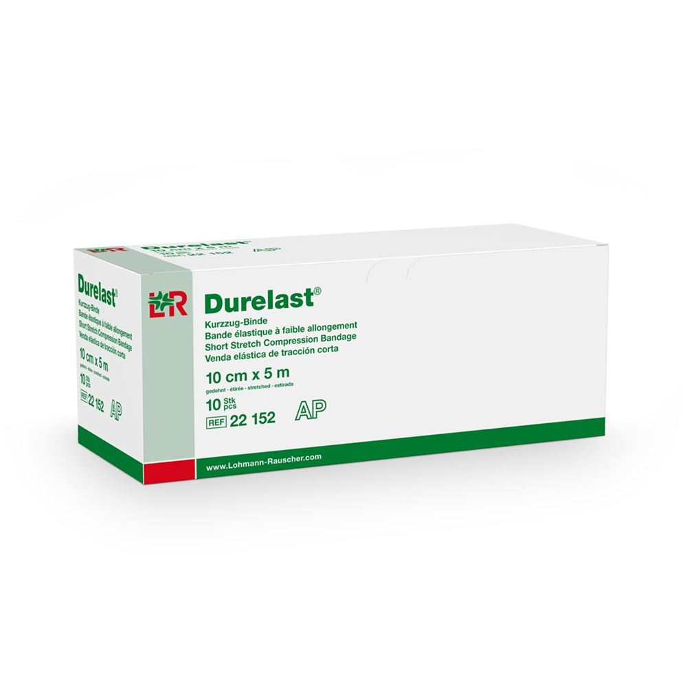 DURELAST Bande Compression 10cmx5m | 10 pièces