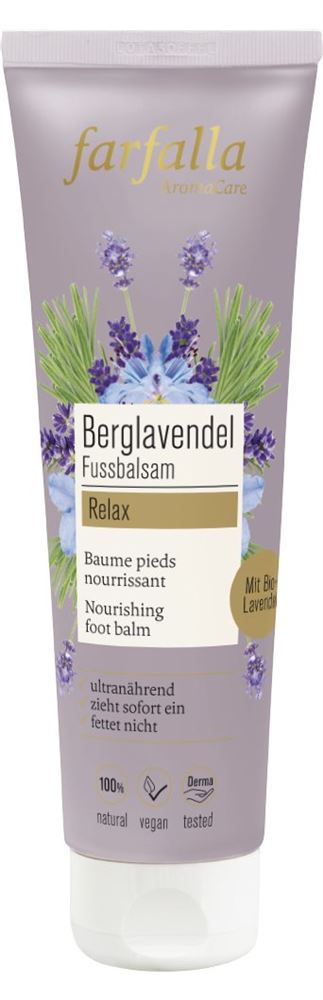 FARFALLA Baume Pieds Lavande Alpine 75ml | Détente