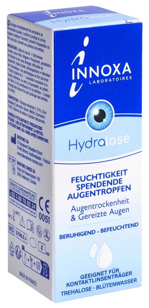 INNOXA Gouttes oculaires hydra form 10ml | Hydratation