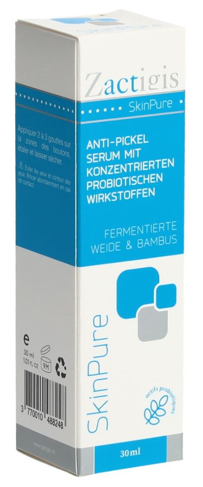 ZACTIGIS SkinPure Sérum Anti-Imp Conc Prob 30ml | Ciblé