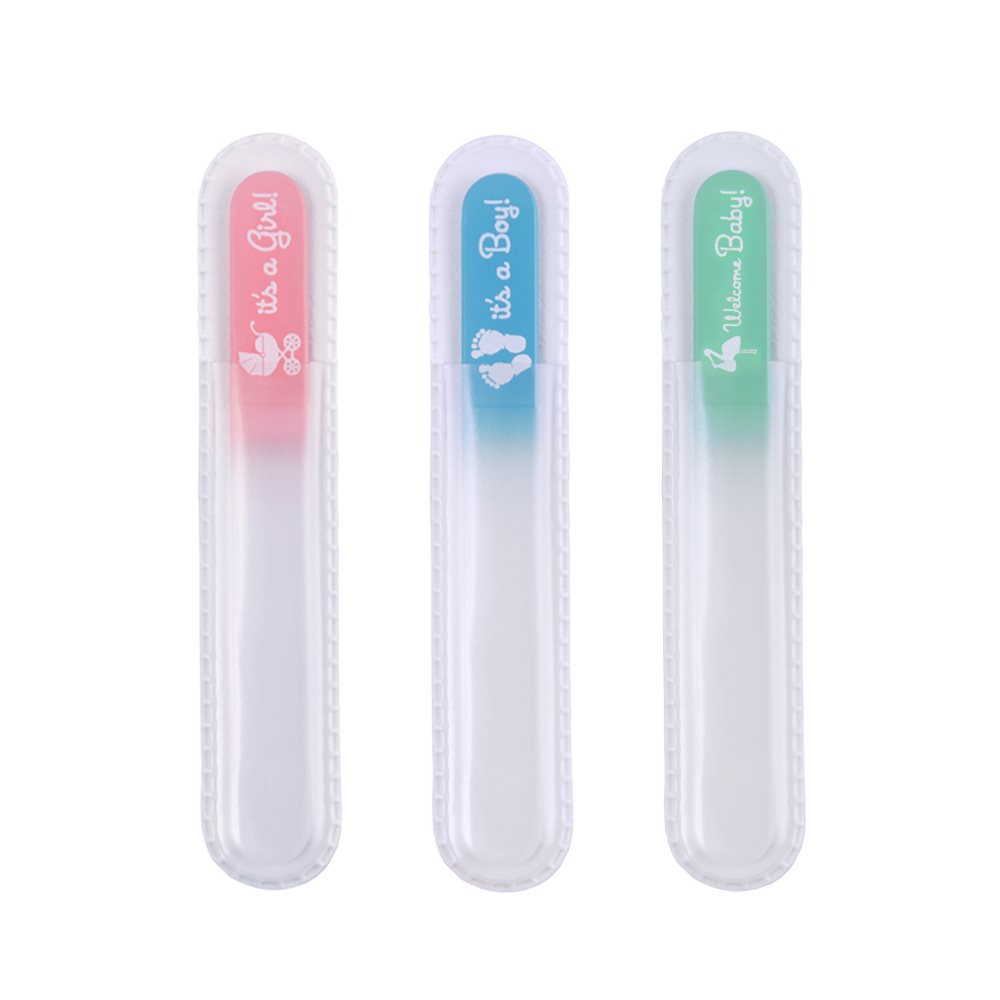 BORGHETTI Lime Ongles Verre 9cm Bébé | Colorée