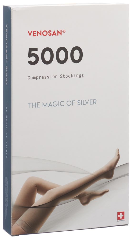 VENOSAN 5002 A-GH KKL2 M kurz gesch maro 1 Paire | Compression