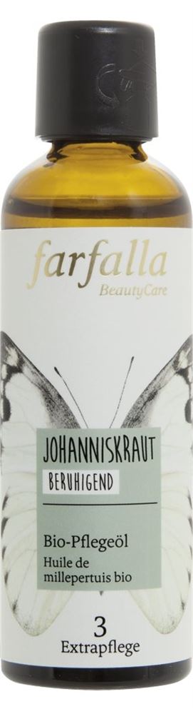 FARFALLA Huile de millepertuis bio Huile 75ml | Cicatrisante