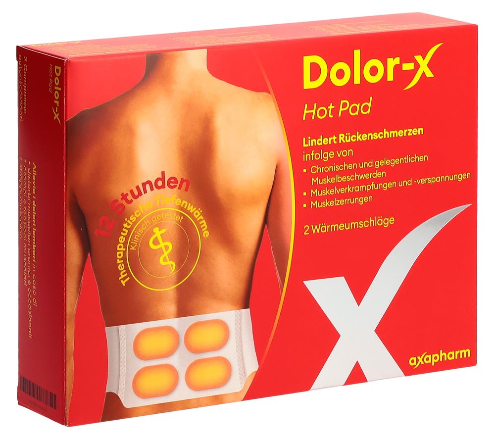 DOLOR-X Ceinture Auto-Chauffante | 2 pièces