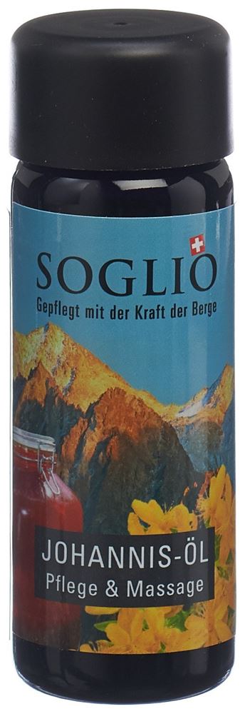 SOGLIO Huile de Millepertuis Huile 100ml | Apaisant
