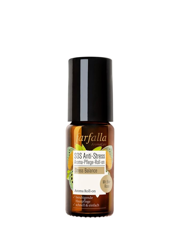 FARFALLA Aroma Roll-on SOS Anti-Stress 10ml | Détente Rapide