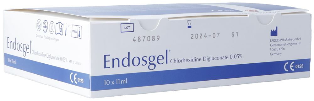 ENDOSGEL Lubrifiant 10 seringues 11ml | Lubrification