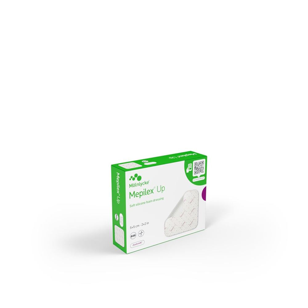 Mölnlycke MEPILEX Up Pansement 5x5cm | 5 pièces