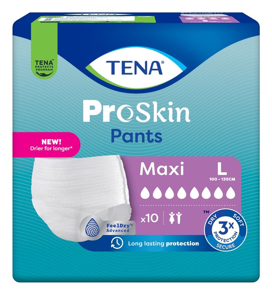TENA Pants Maxi L Culotte | Absorption Maximale