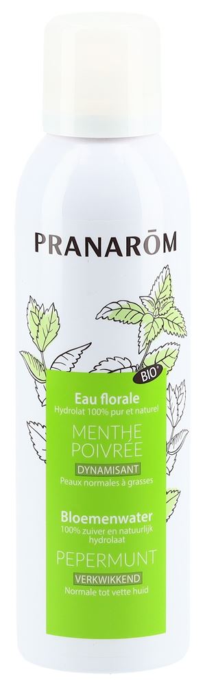 PRANAROM Hydrolat Menthe Poivrée Bio 150ml | Rafraîchissant